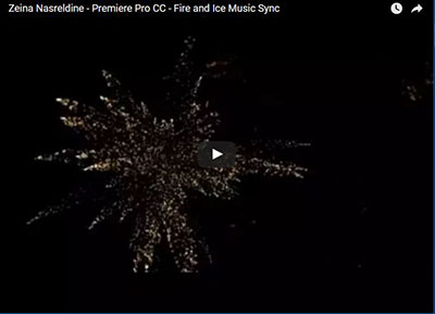 fire and ice music sync video