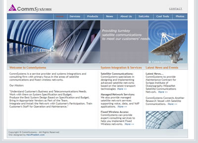 CommSystems Website
